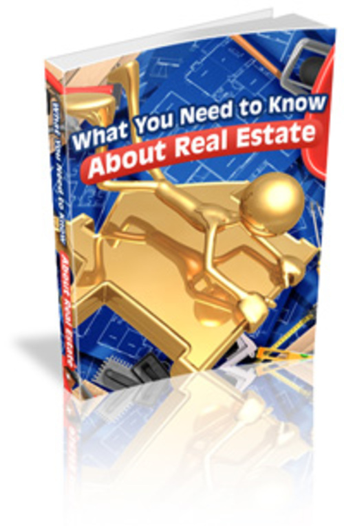 Product picture  What You Need to Know About Real Estate